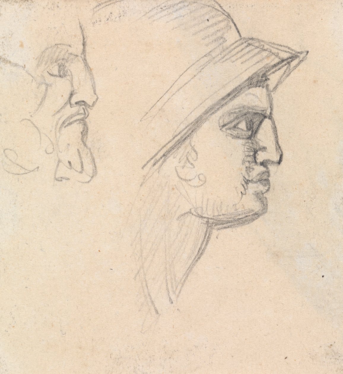 Estudio de cabezas masculinas de Benjamin Robert Haydon