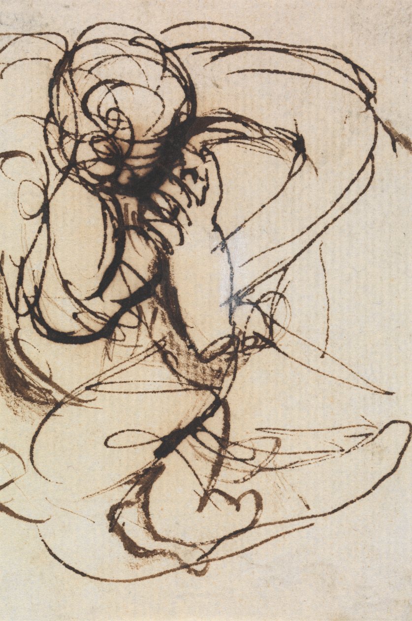 Estudio de una figura de Benjamin Robert Haydon