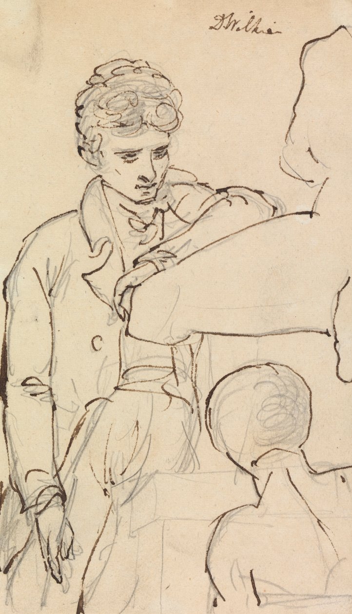 Estudio de un hombre de Benjamin Robert Haydon