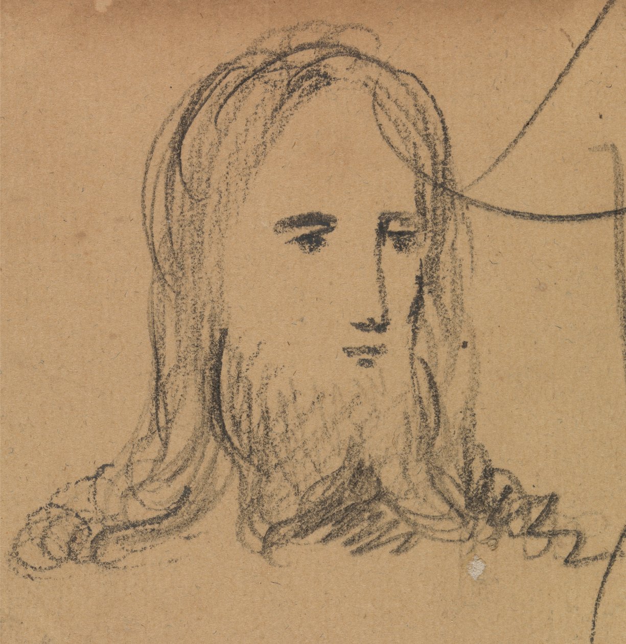 Estudio del Rostro de Jesús de Benjamin Robert Haydon