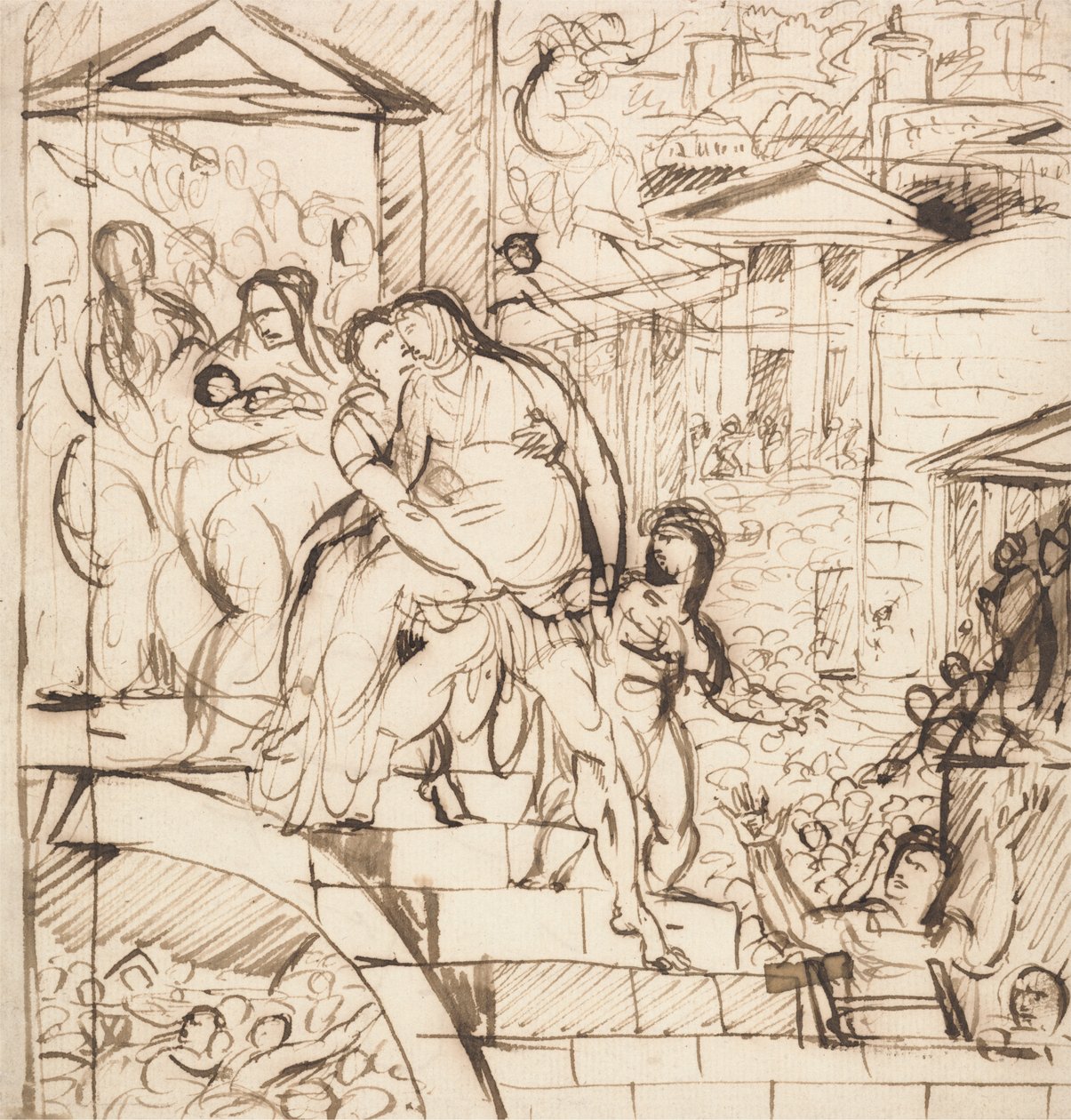 El destierro de Arístides de Benjamin Robert Haydon
