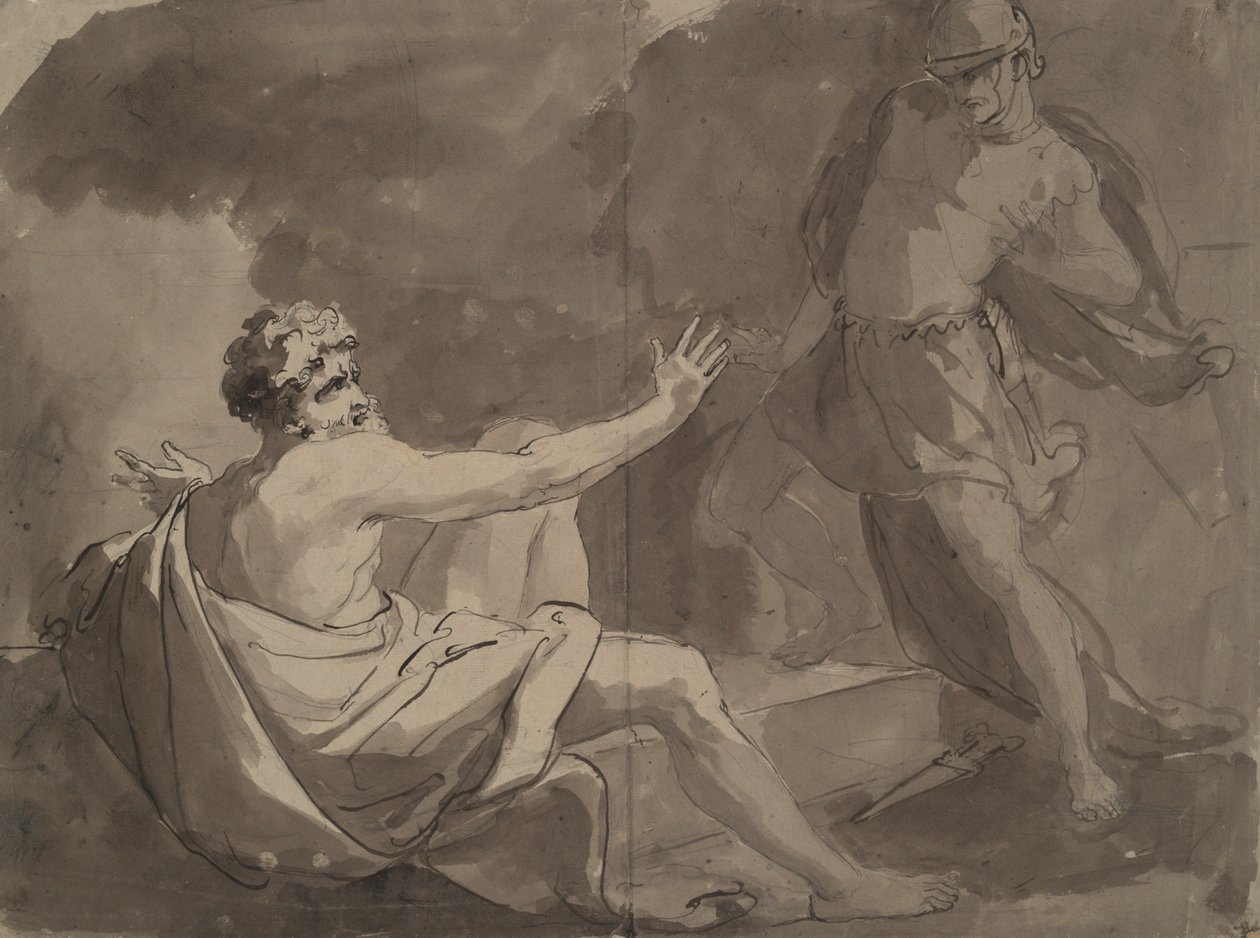 escena clasica de Benjamin West