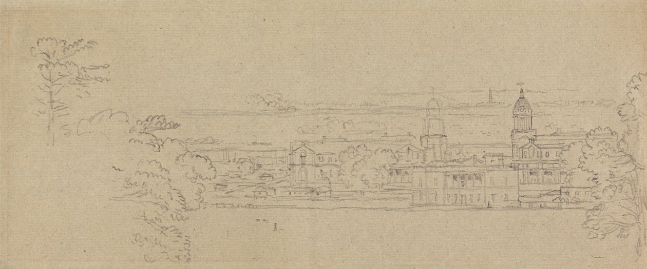 Greenwich desde el parque de Benjamin West