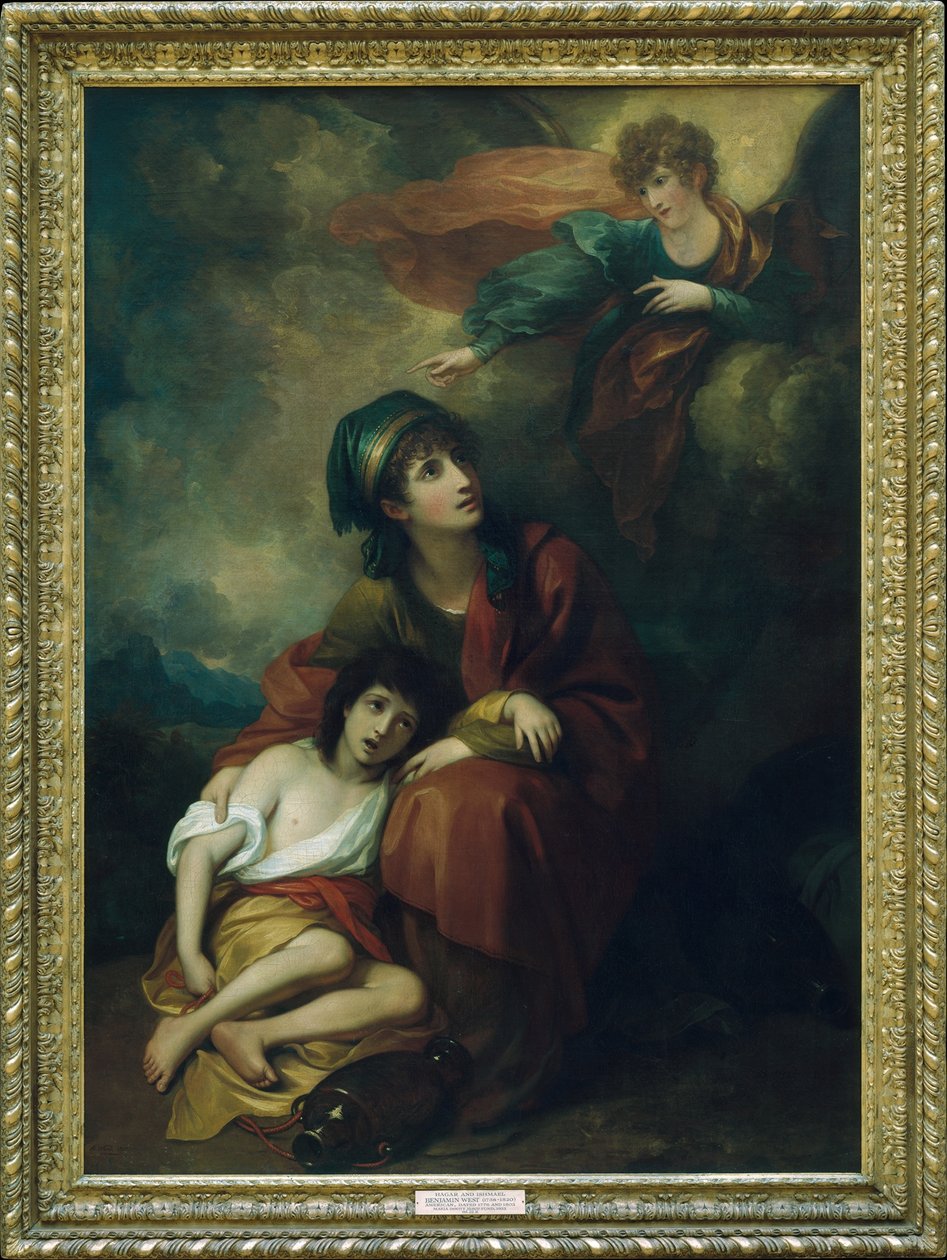 Agar e Ismael de Benjamin West