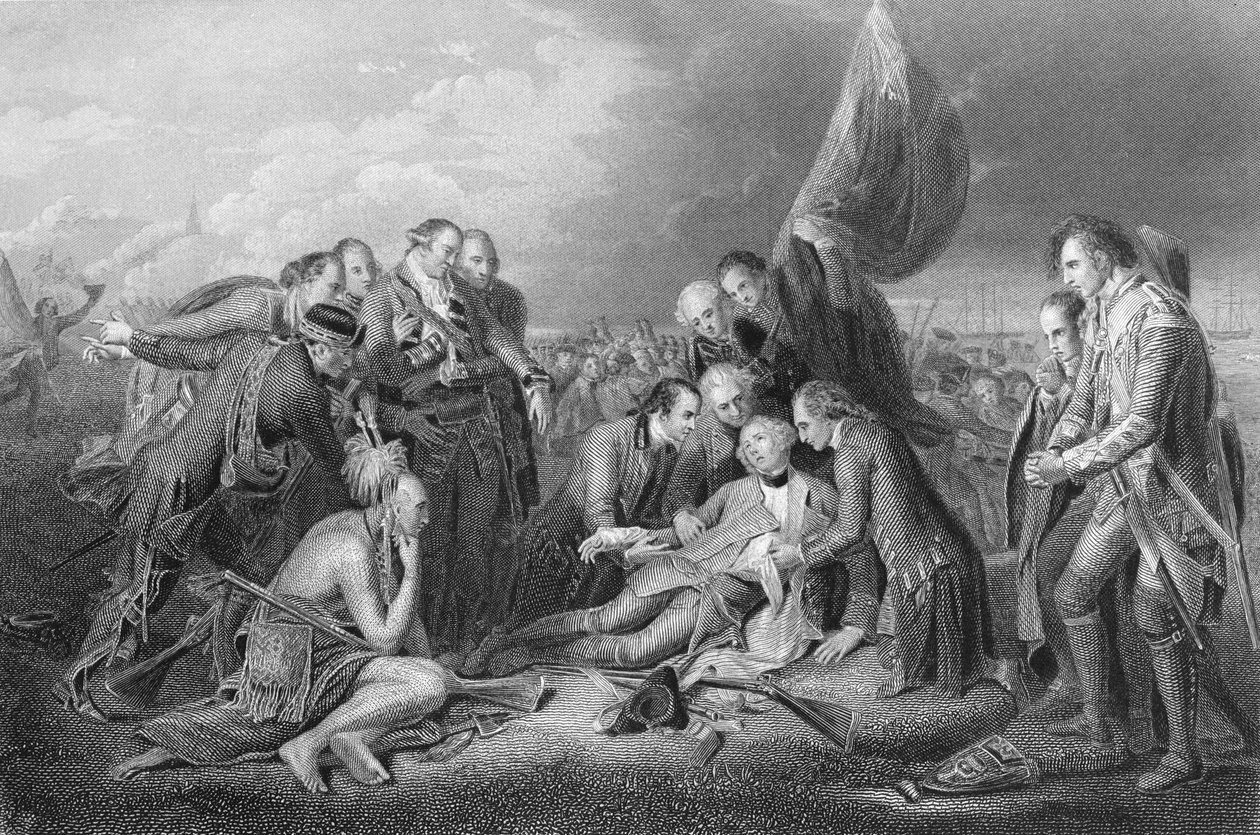 La muerte del General Wolfe, 1759, de 
