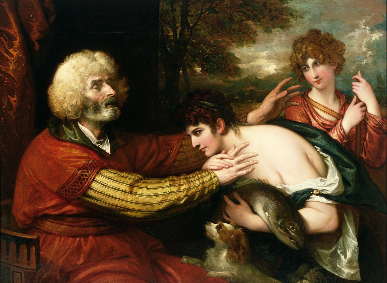 El regreso de Tobías de Benjamin West
