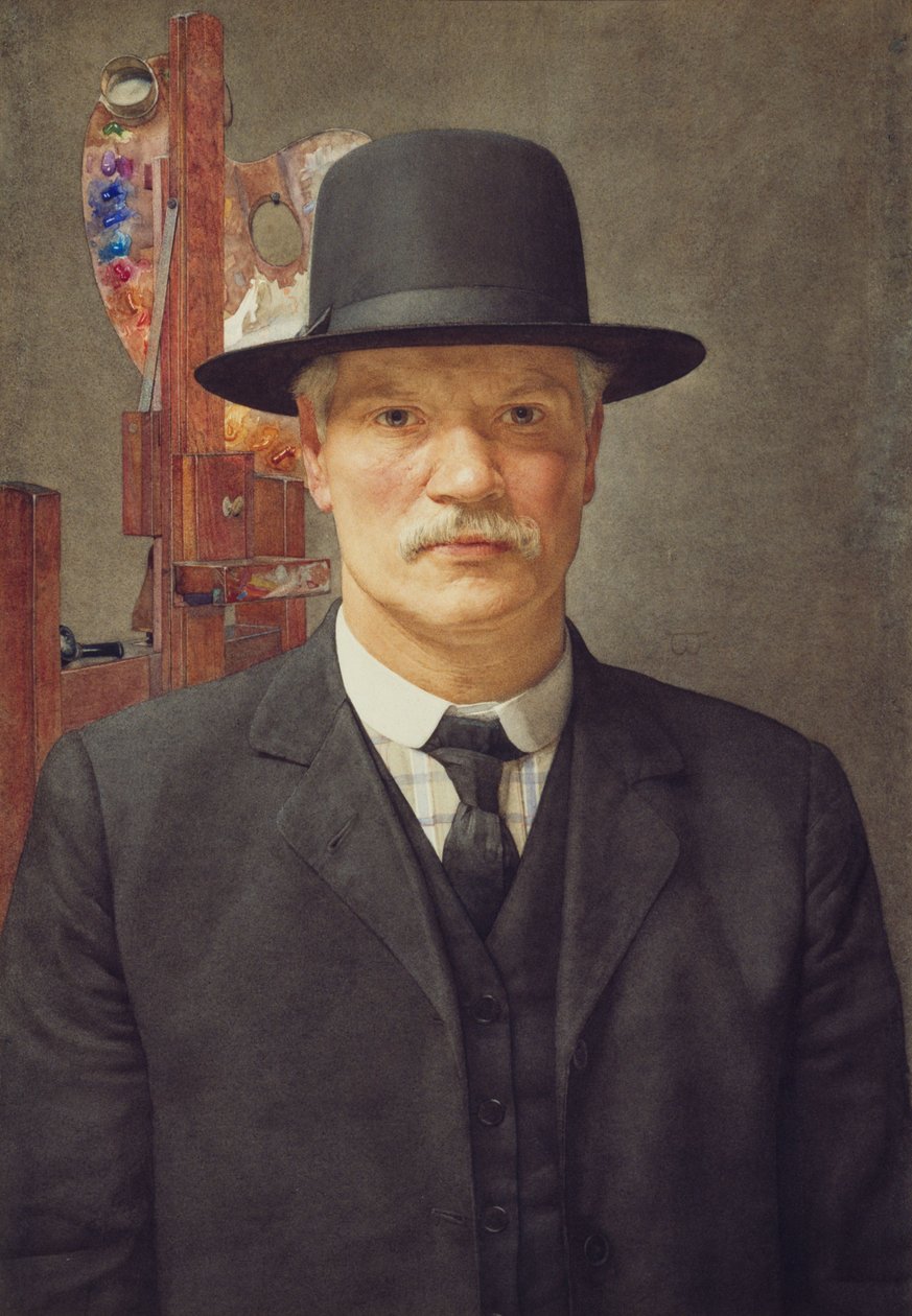 Autorretrato, 1914-16 de Benjamin Williams