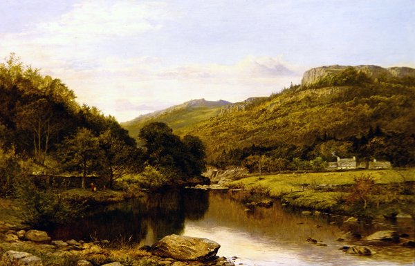 Una tarde agradable en Gales del Norte de Benjamin Williams Leader