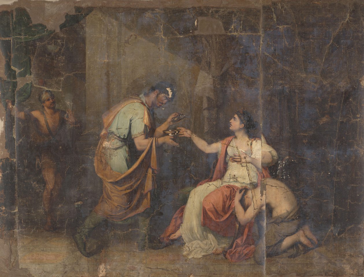 La muerte de Sofonisba, reina de Numidia de Benjamin Wolff