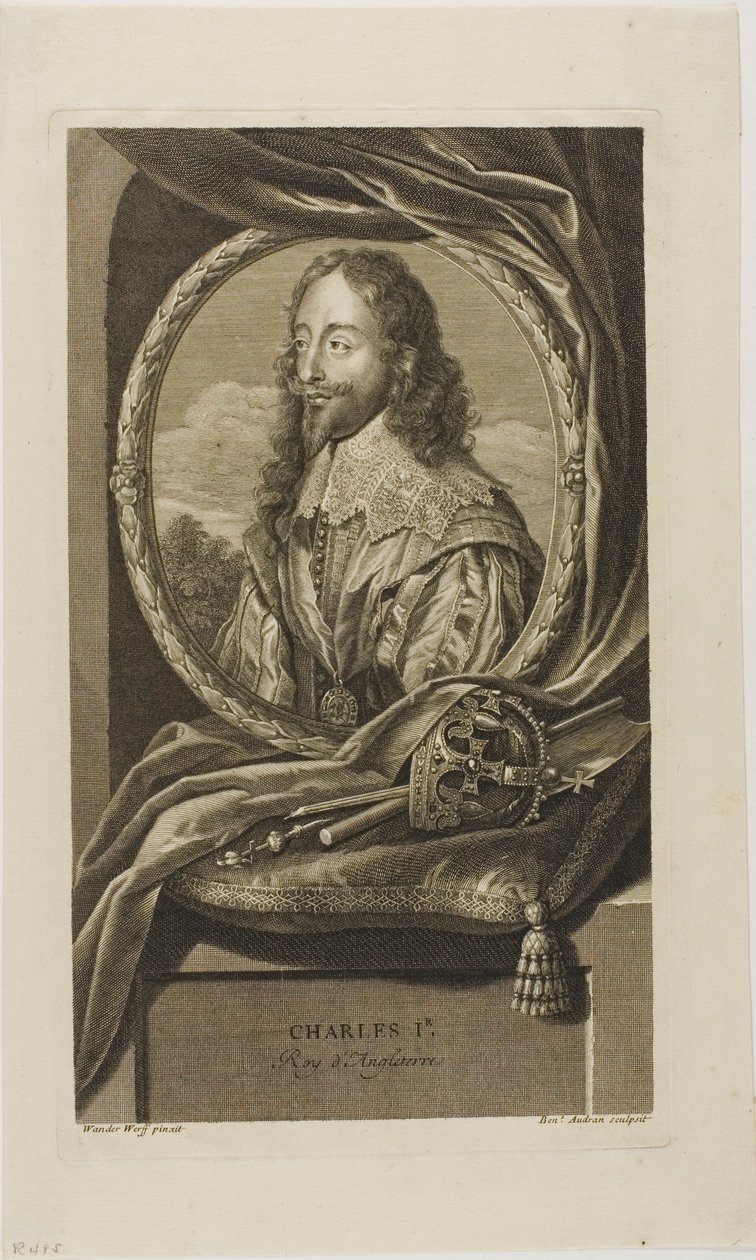 Carlos I, Rey de Inglaterra de Benoit Audran I