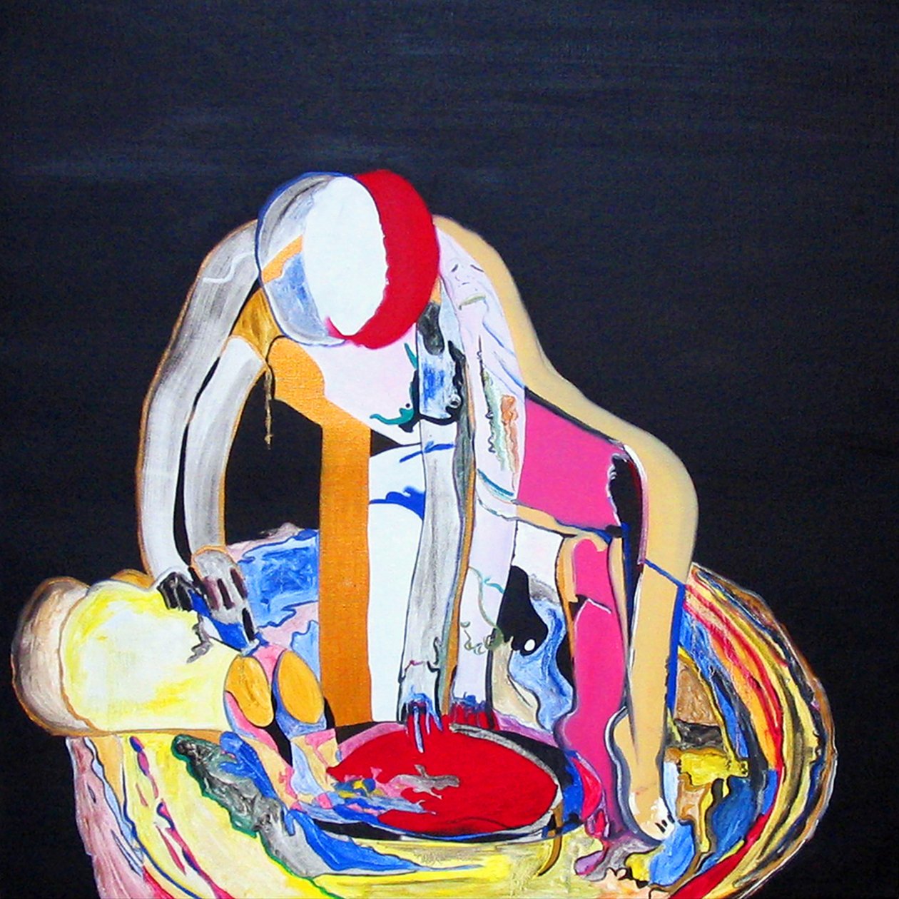 La mujer de Bonnard, 2005 (óleo sobre lienzo) de Benoit Erwann Boucherot