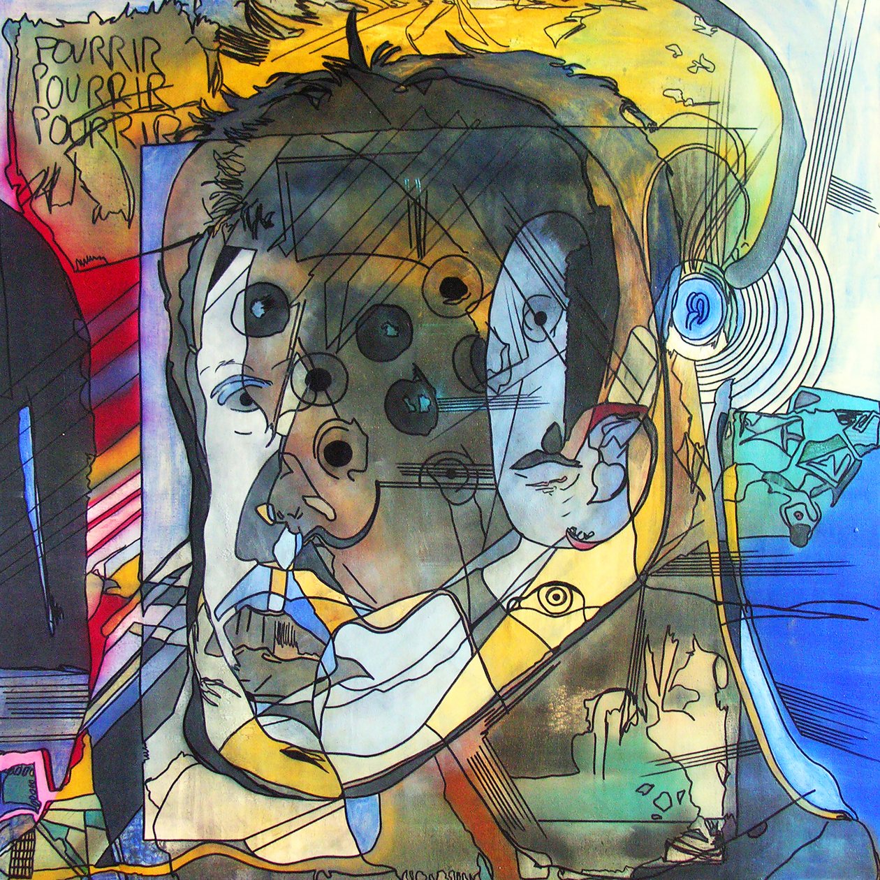 Pourrir, 2007 (óleo sobre lienzo) de Benoit Erwann Boucherot