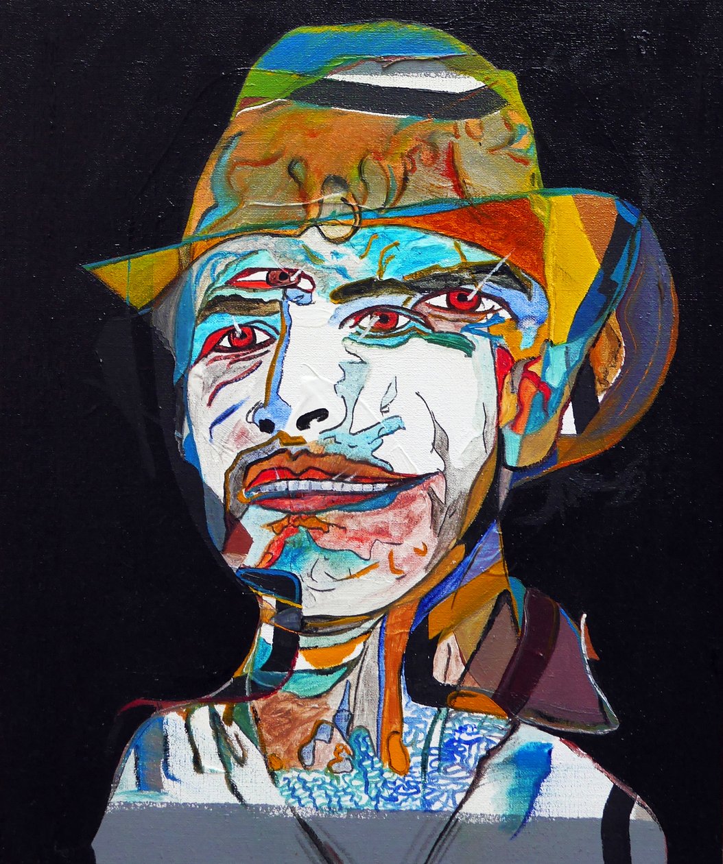 Surportrait : Marcos Alejandro Rosas Jassan, 2014 (óleo sobre lienzo) de Benoit Erwann Boucherot