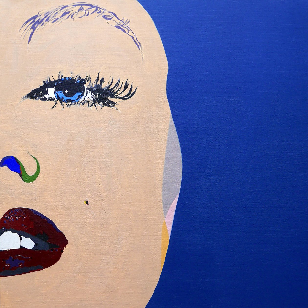 Surportrait: Fedra, Acto 1, 2020 (óleo sobre lienzo) de Benoit Erwann Boucherot