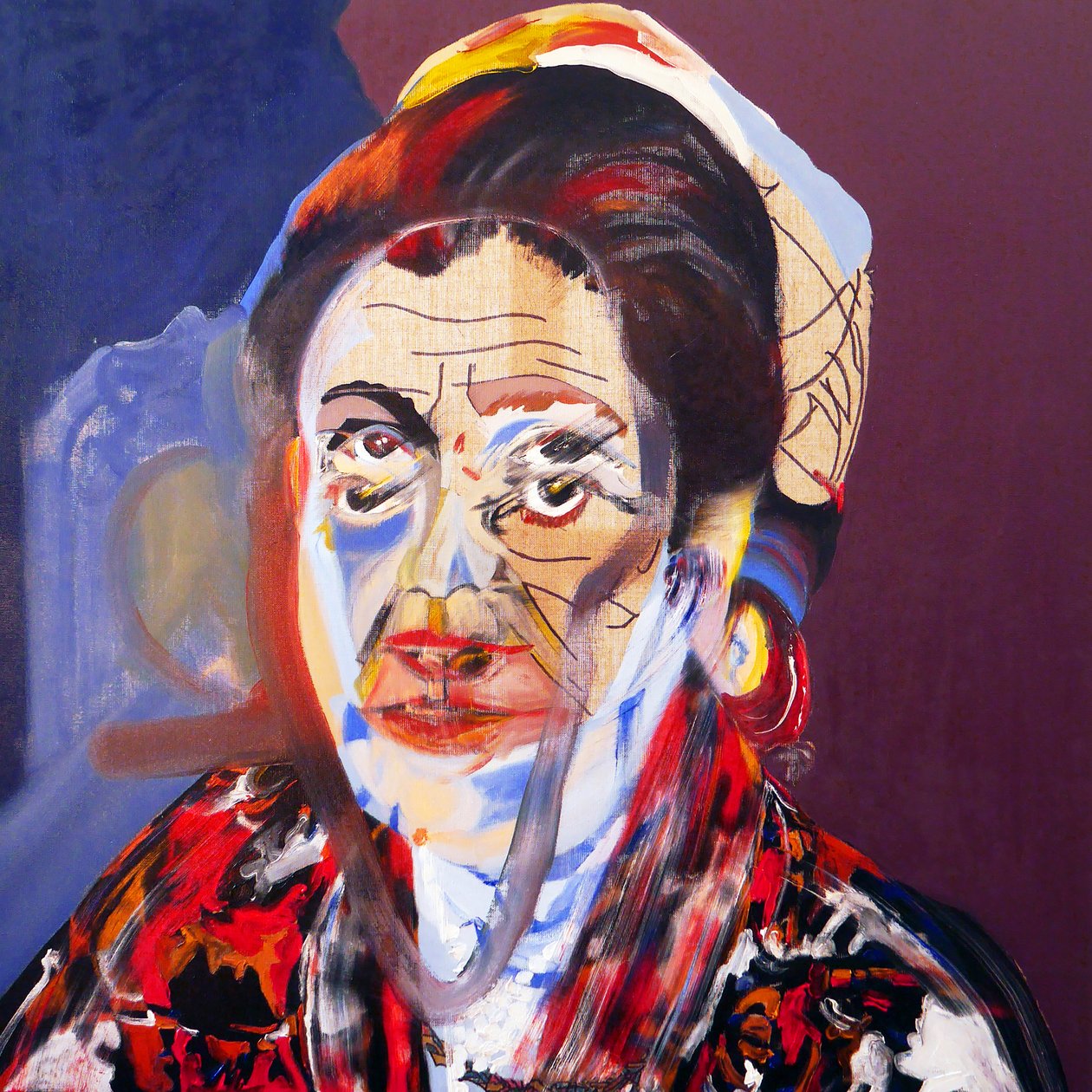 Surportrait : Simone Veil, 2020 (óleo sobre lienzo) de Benoit Erwann Boucherot