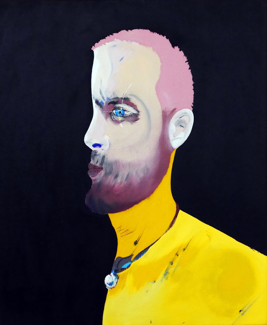 Surportrait : anonyme, 2017 (óleo sobre lienzo) de Benoit Erwann Boucherot