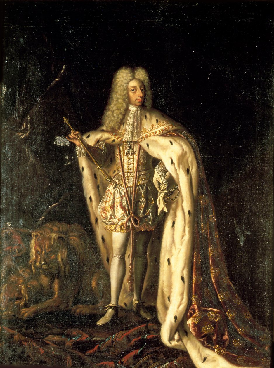 Rey Federico IV de Dinamarca y Noruega 1671-1730, ca. 1700 de Benoît Le Coffre