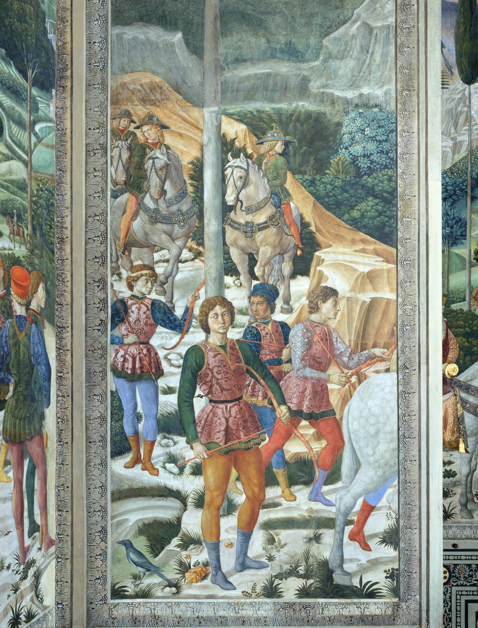 El viaje de los Reyes Magos de Benozzo di Lese di Sandro Gozzoli