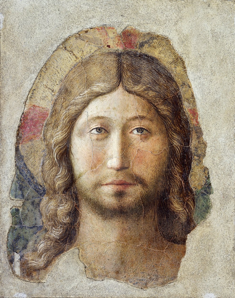 El Redentor, por Benozzo Gozzoli, fresco de Benozzo di Lese di Sandro Gozzoli