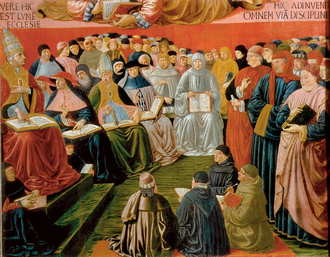 (detalle) de Benozzo di Lese di Sandro Gozzoli