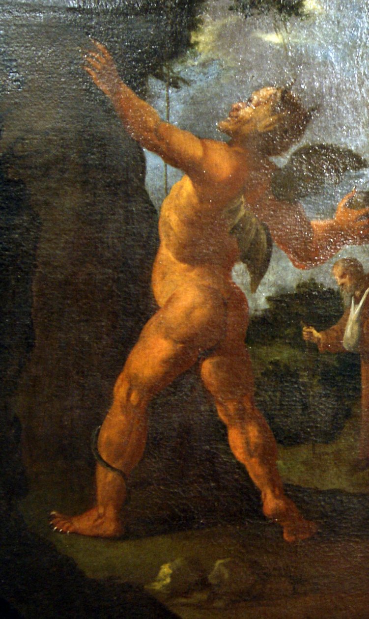 Demonio encadenado de San Bernardo de Claraval de Bento Coelho da Silveira