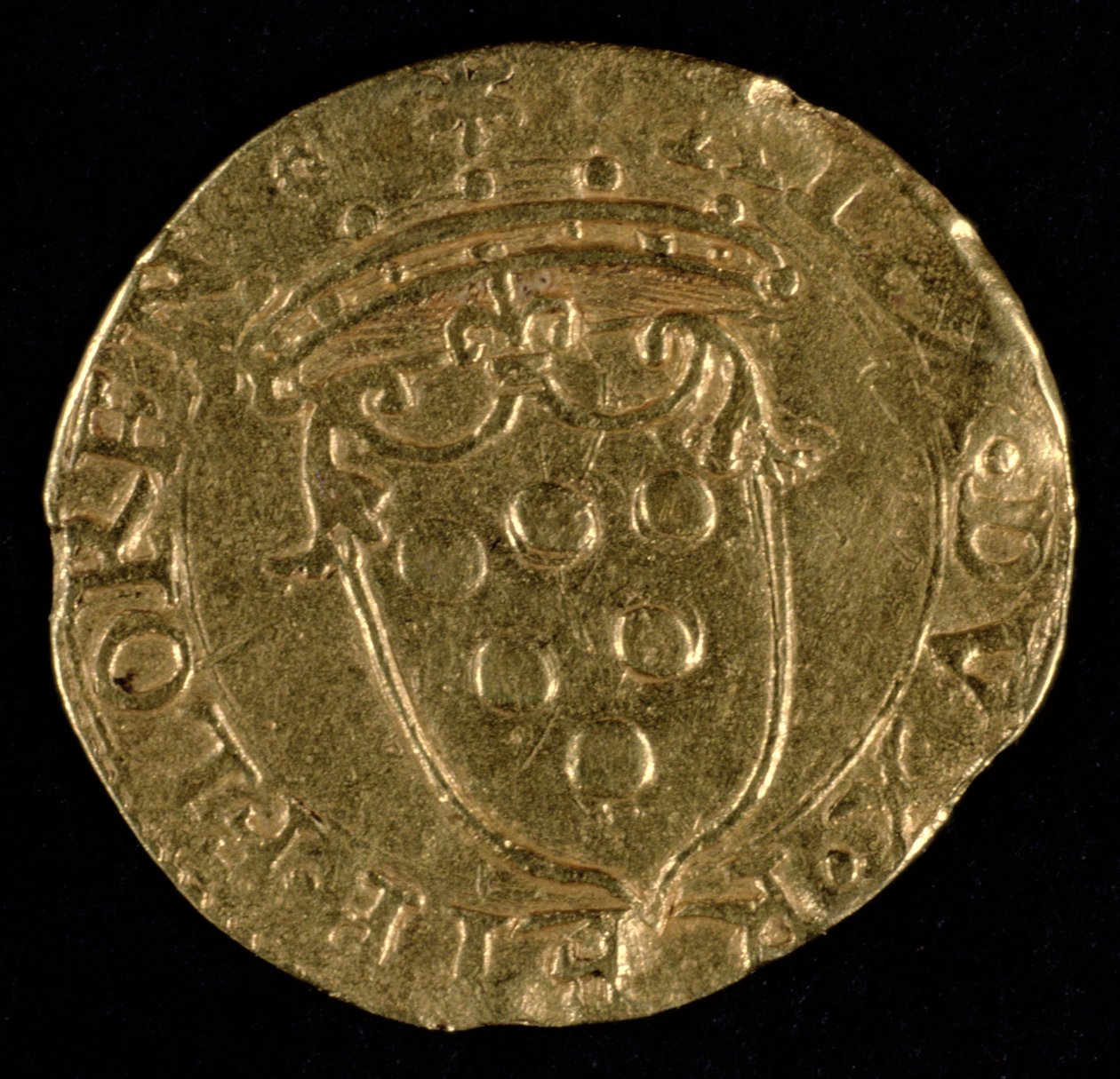 Escudo Decorado con el Escudo de Armas de los Medici de Benvenuto Cellini