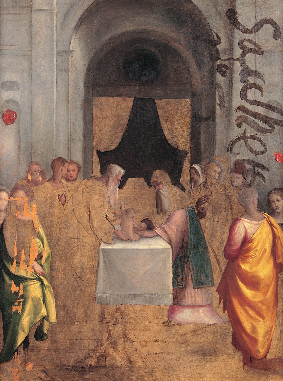 Presentación en el Templo de Benvenuto Tisi da Garofalo