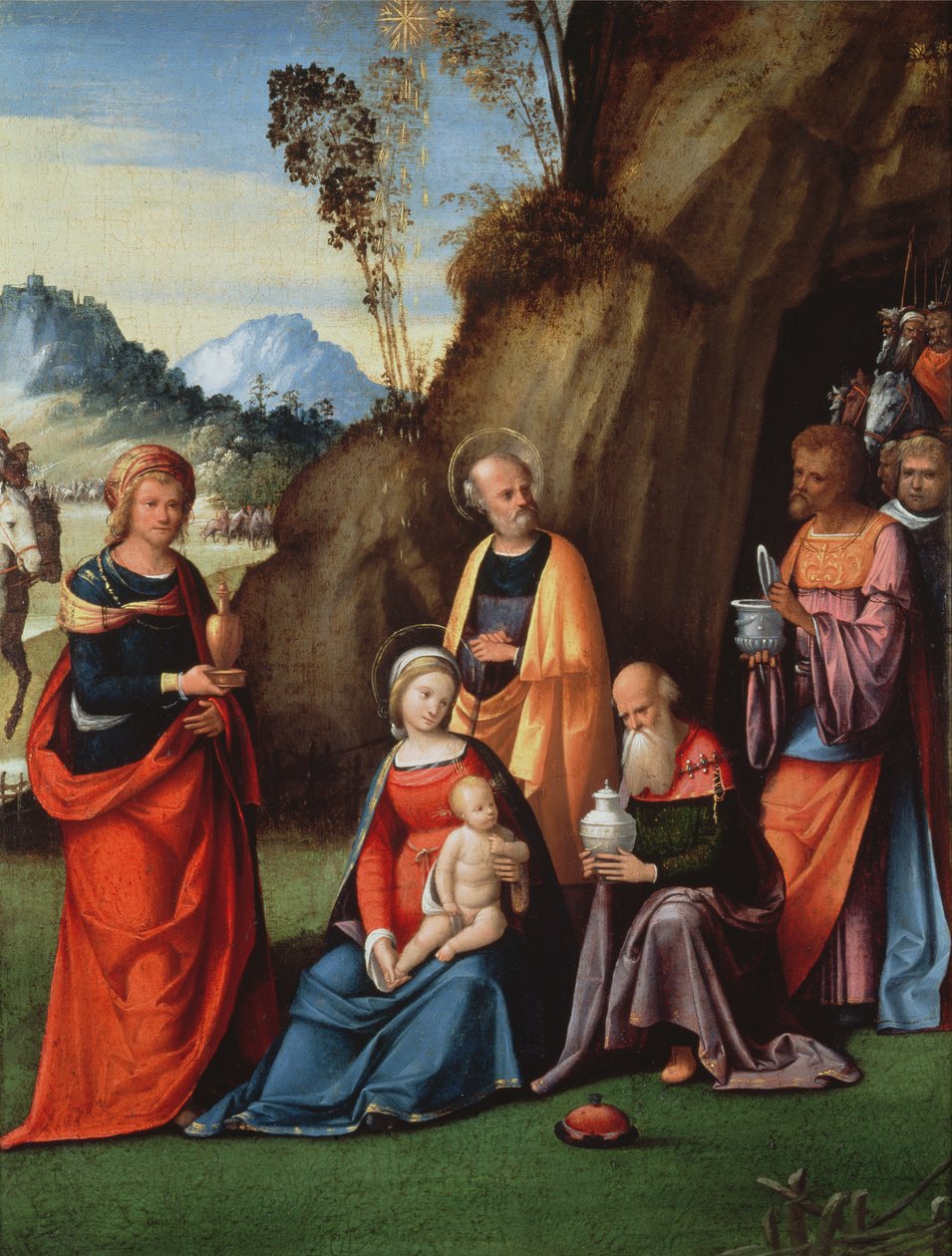 La Adoración de los Magos, 1513 de Benvenuto Tisi da Garofalo
