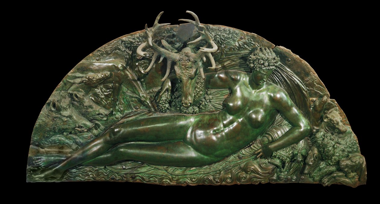 La nymphe de Fontainebleau - la ninfa de ... de Benvenuto Cellini