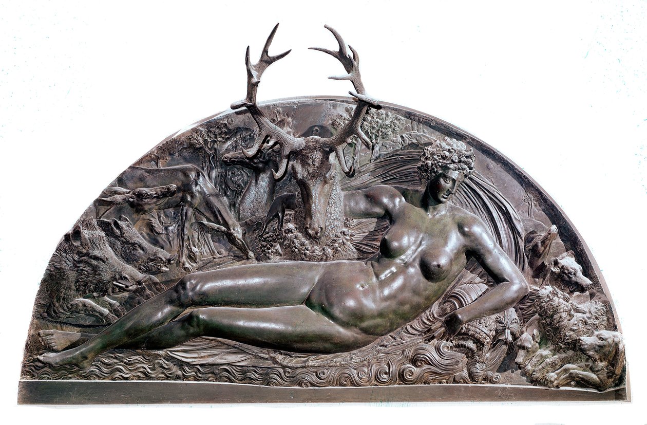 La ninfa de Fontainebleau de Benvenuto Cellini