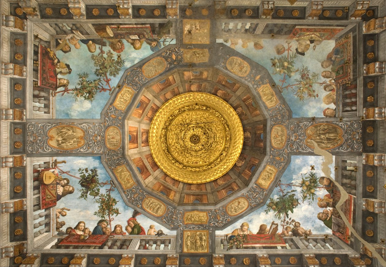 Fresco de la Sala del Tesoro de Benvenuto Tisi (Il Garofalo)