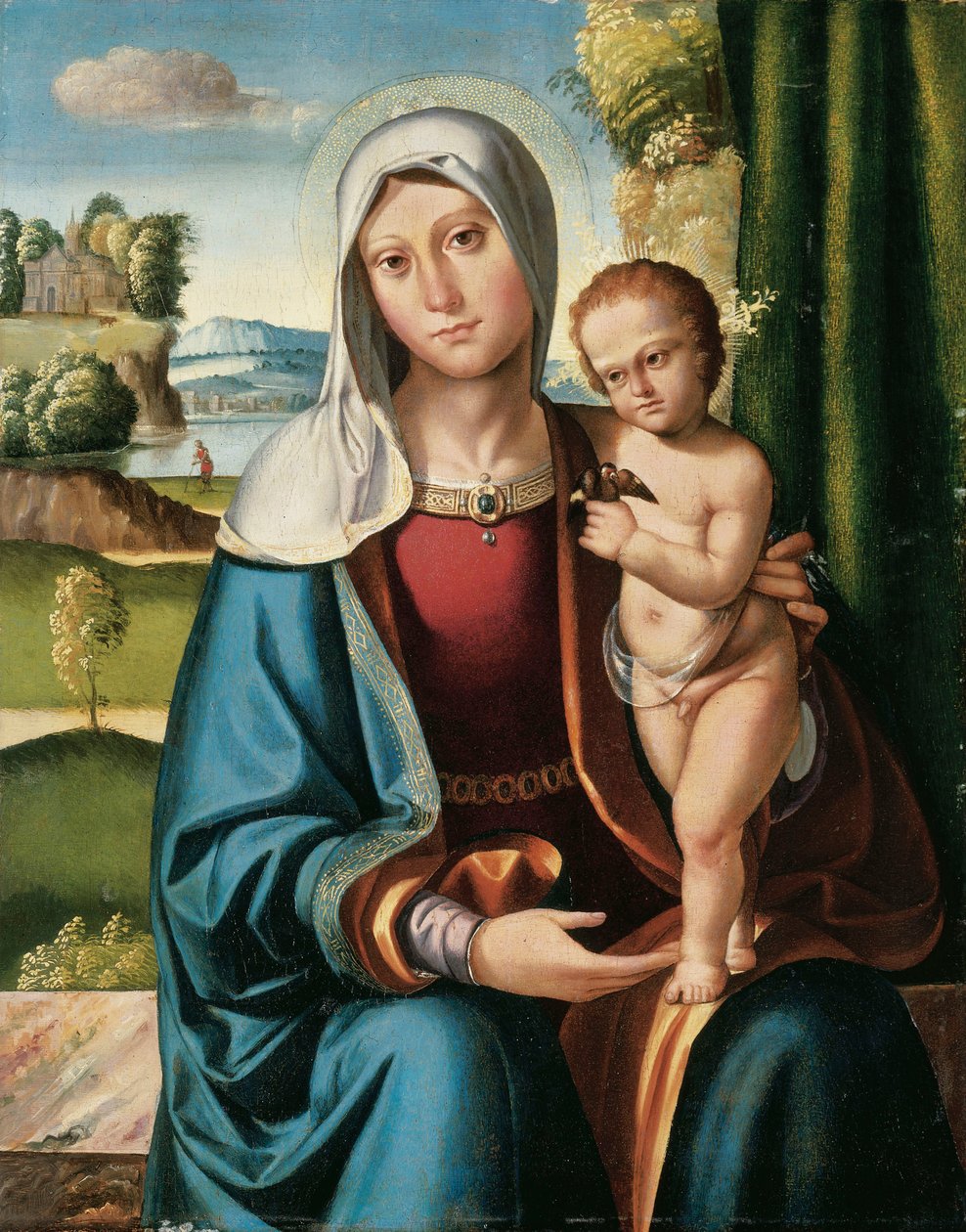 La Madonna y el Niño de Benvenuto Tisi da Garofalo