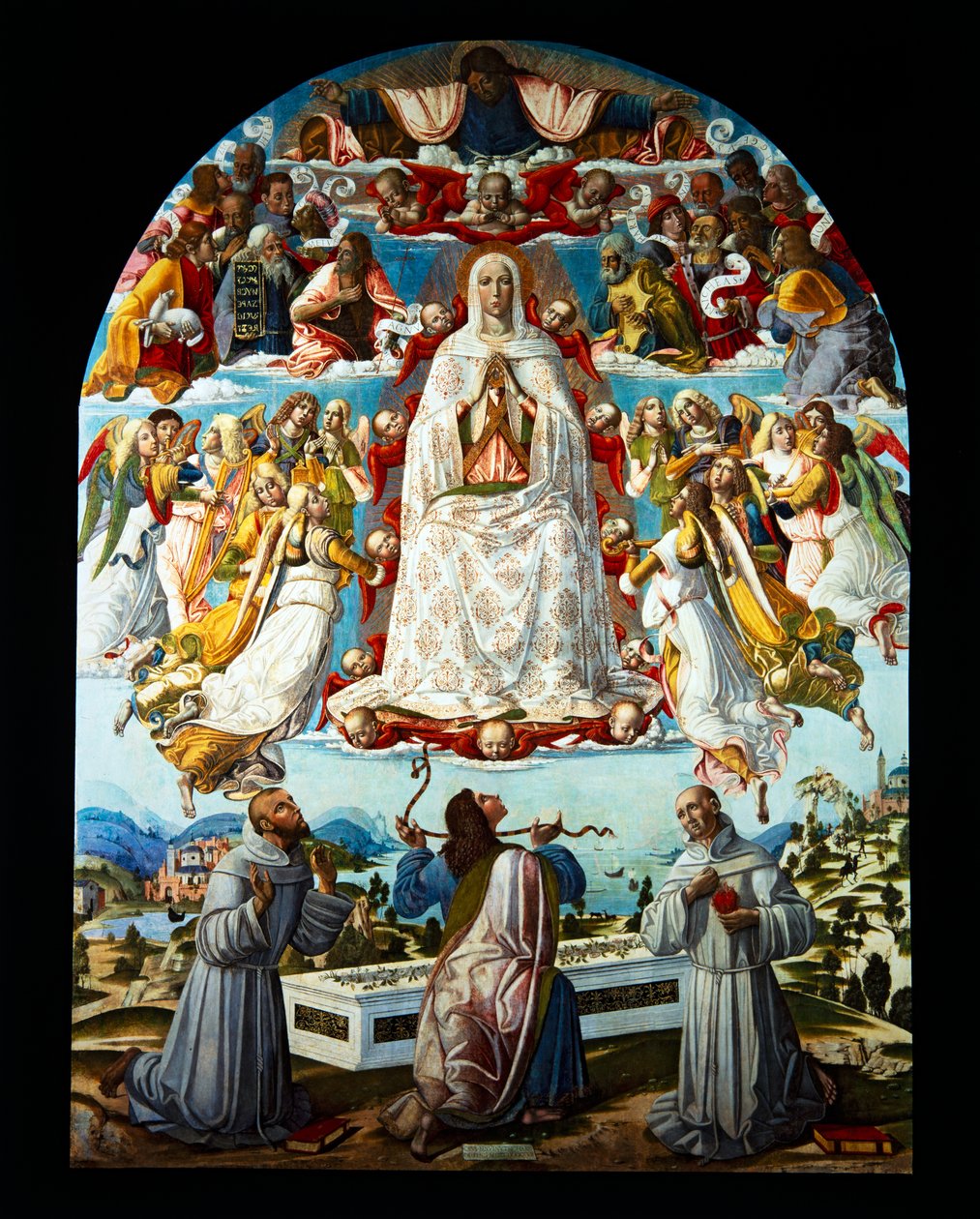 La Asunción de la Virgen de Benvenuto di Giovanni