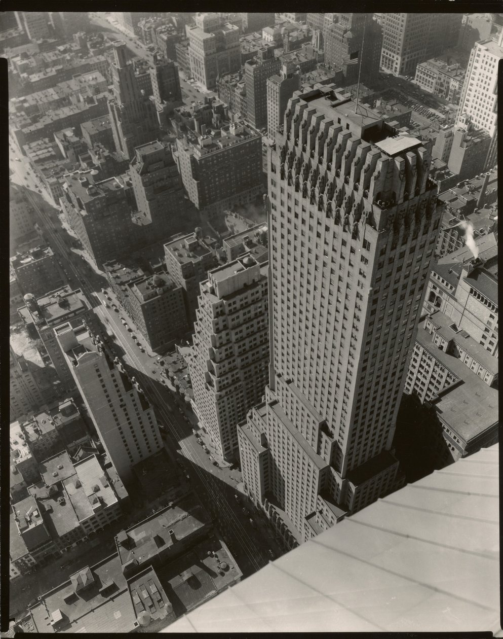 Edificio Chanin, Nueva York de Berenice Abbott