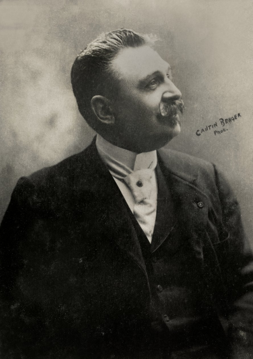 Retrato del barón francés Henry De La Vaulx ( 1870 de Berger & Cautin