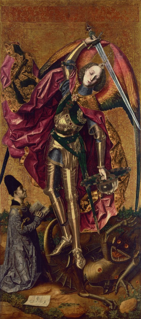 San Miguel y el dragón de Bartolomé Bermejo