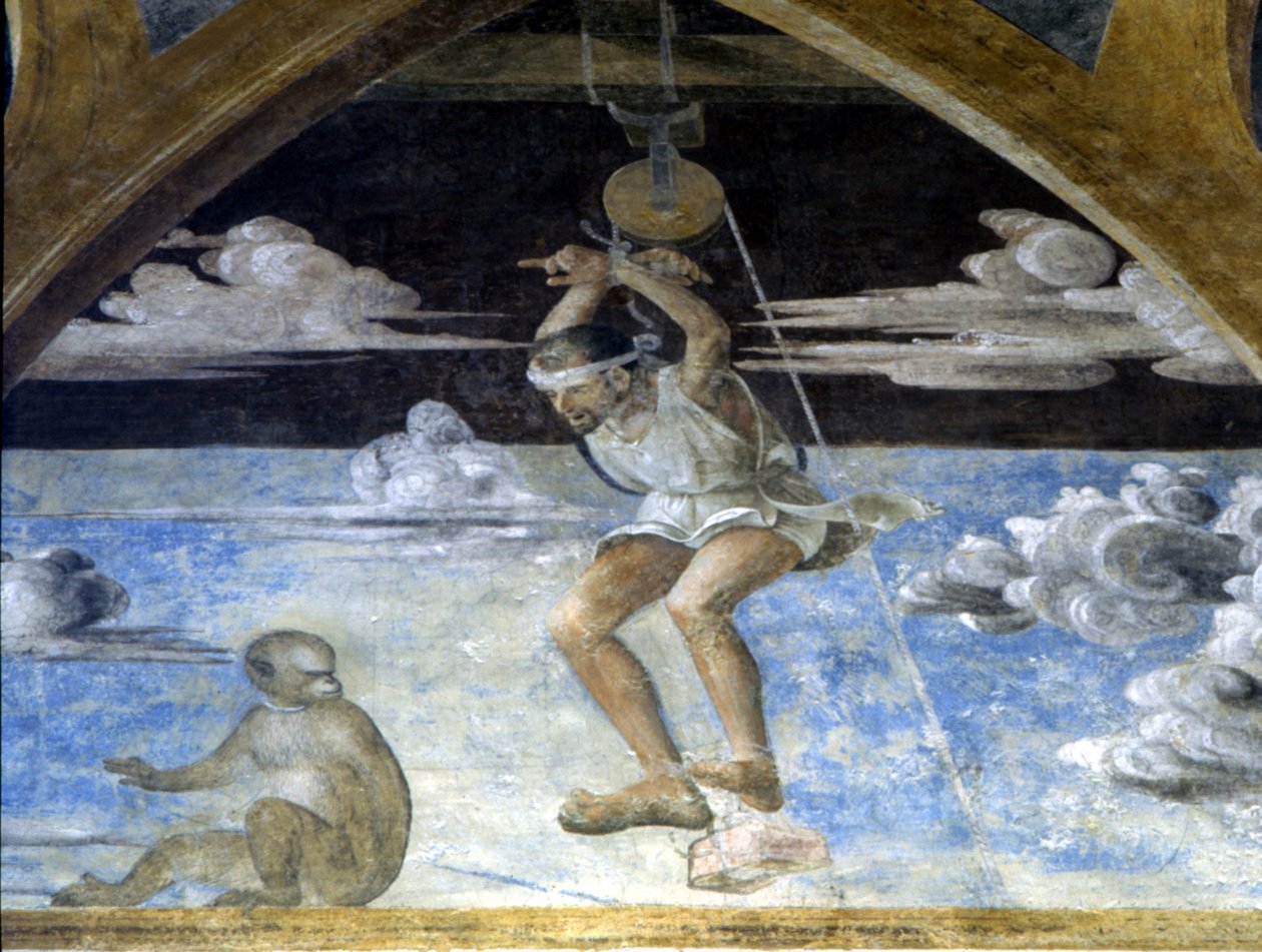Fresco de Butinone y B. Zanale en la Iglesia de S. Pietro in Gessate, Milán. de Bernadino and Zenale B.  Butinone
