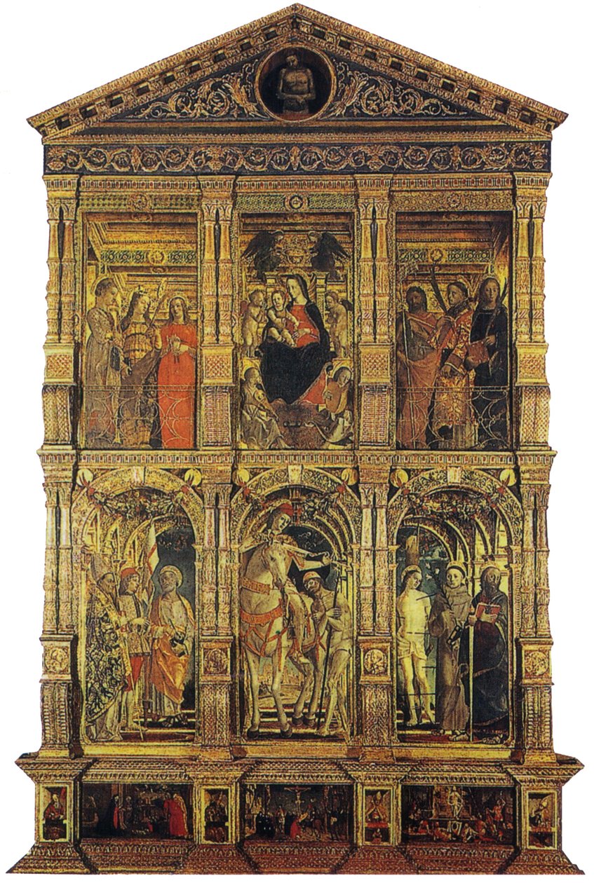 Pala de San Martino de Bernadino Zenale
