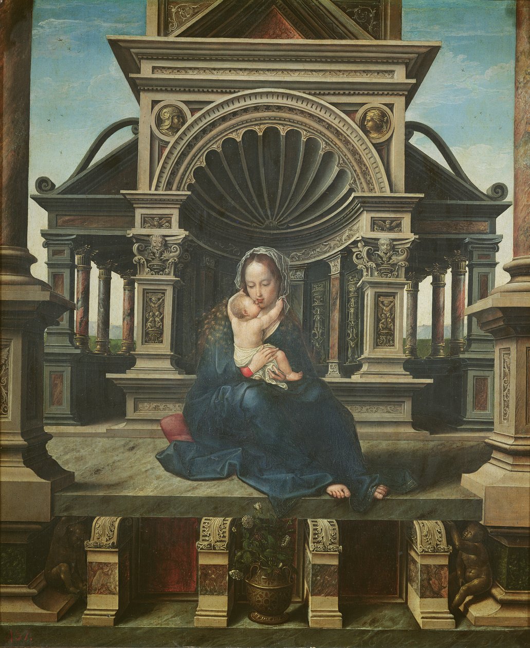 La Virgen de Lovaina, c.1520 de Bernard van Orley