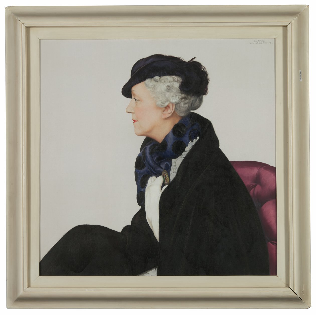 Retrato de Lady Mendl (1865-1950), de soltera Ella de Wolfe, llamada "Elsie" (óleo sobre lienzo) de Bernard Boutet de Monvel