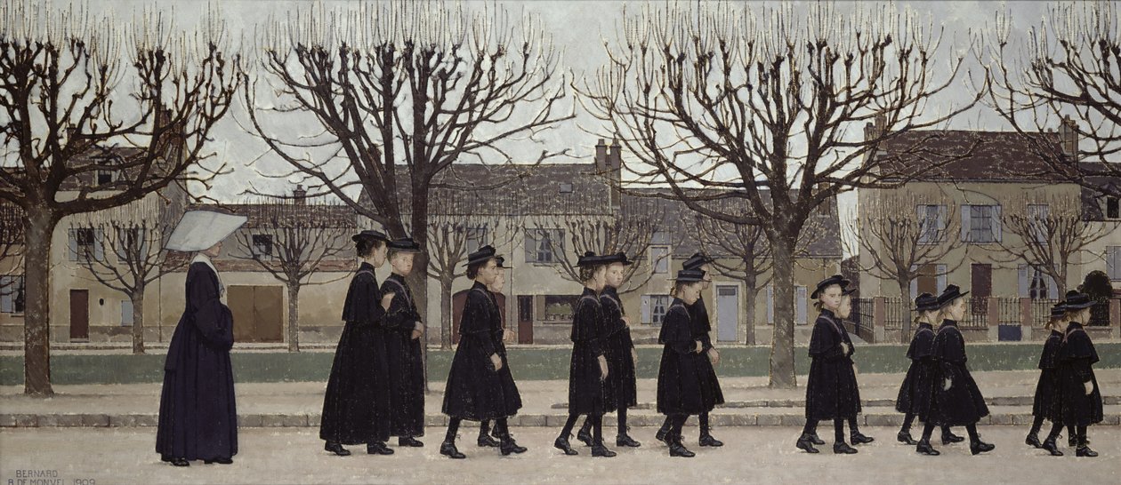 Los huérfanos o el internado de Nemours de Bernard Boutet de Monvel