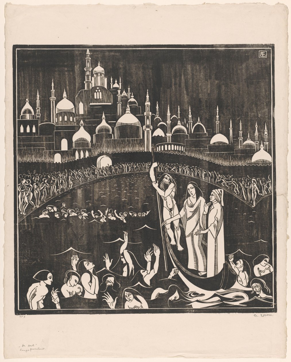 De Hel (título original del objeto) de Bernard Essers (signed by artist)