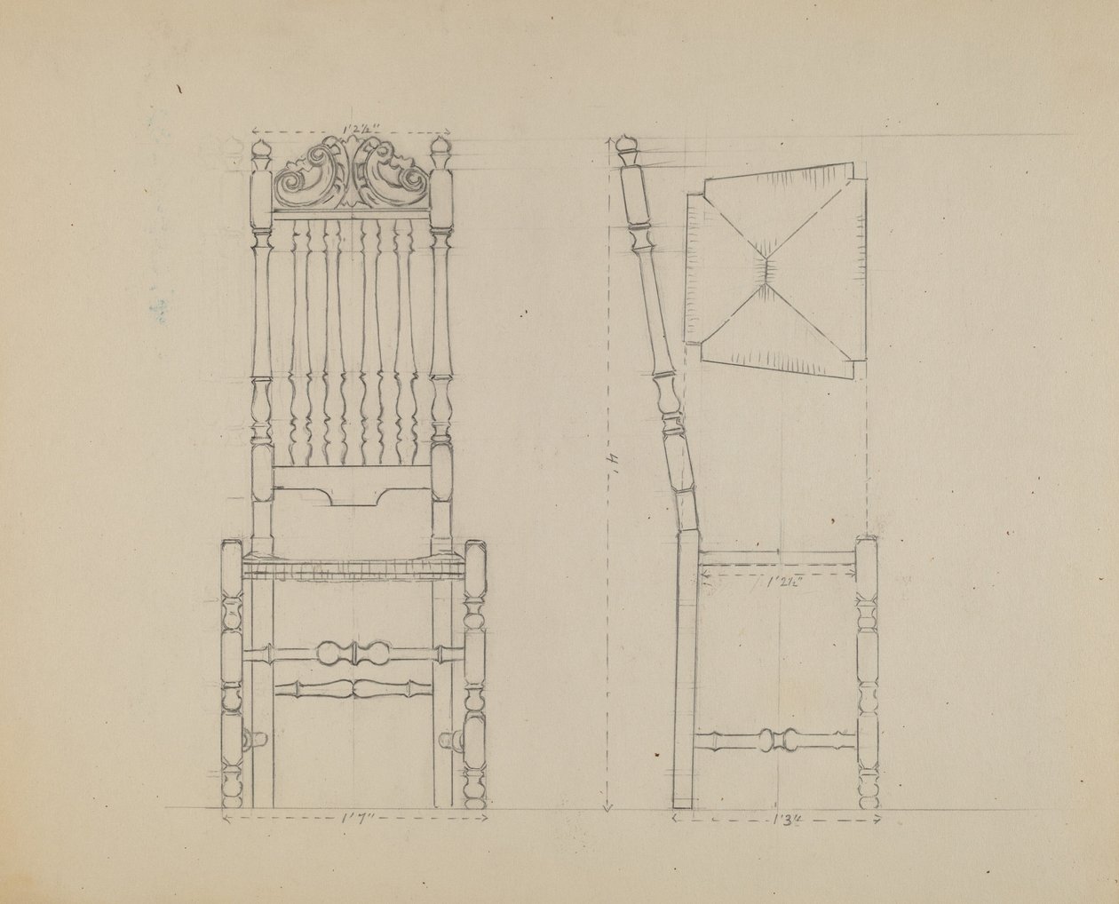 Silla de Bernard Gussow