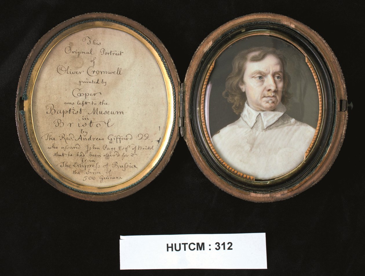 Oliver Cromwell, c.1704-30 de Bernard III Lens