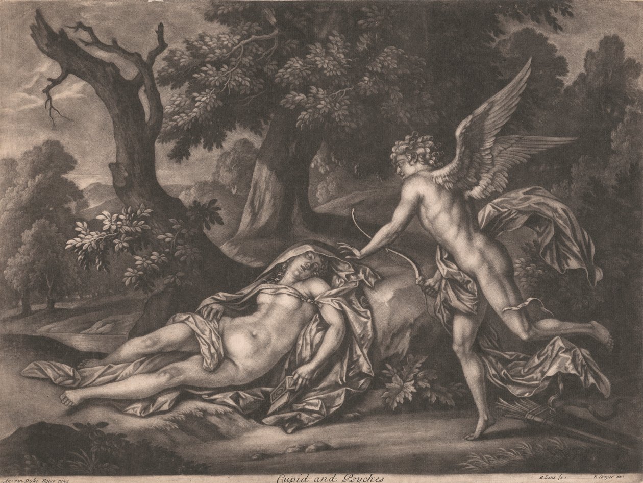 Cupido y Psique de Bernard Lens