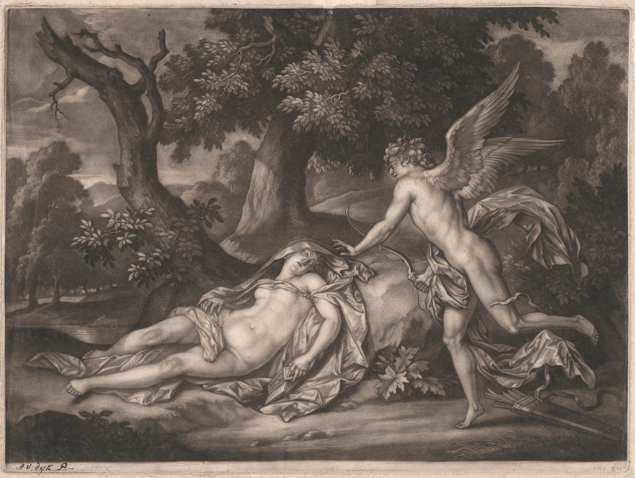 Cupido y Psique de Bernard Lens