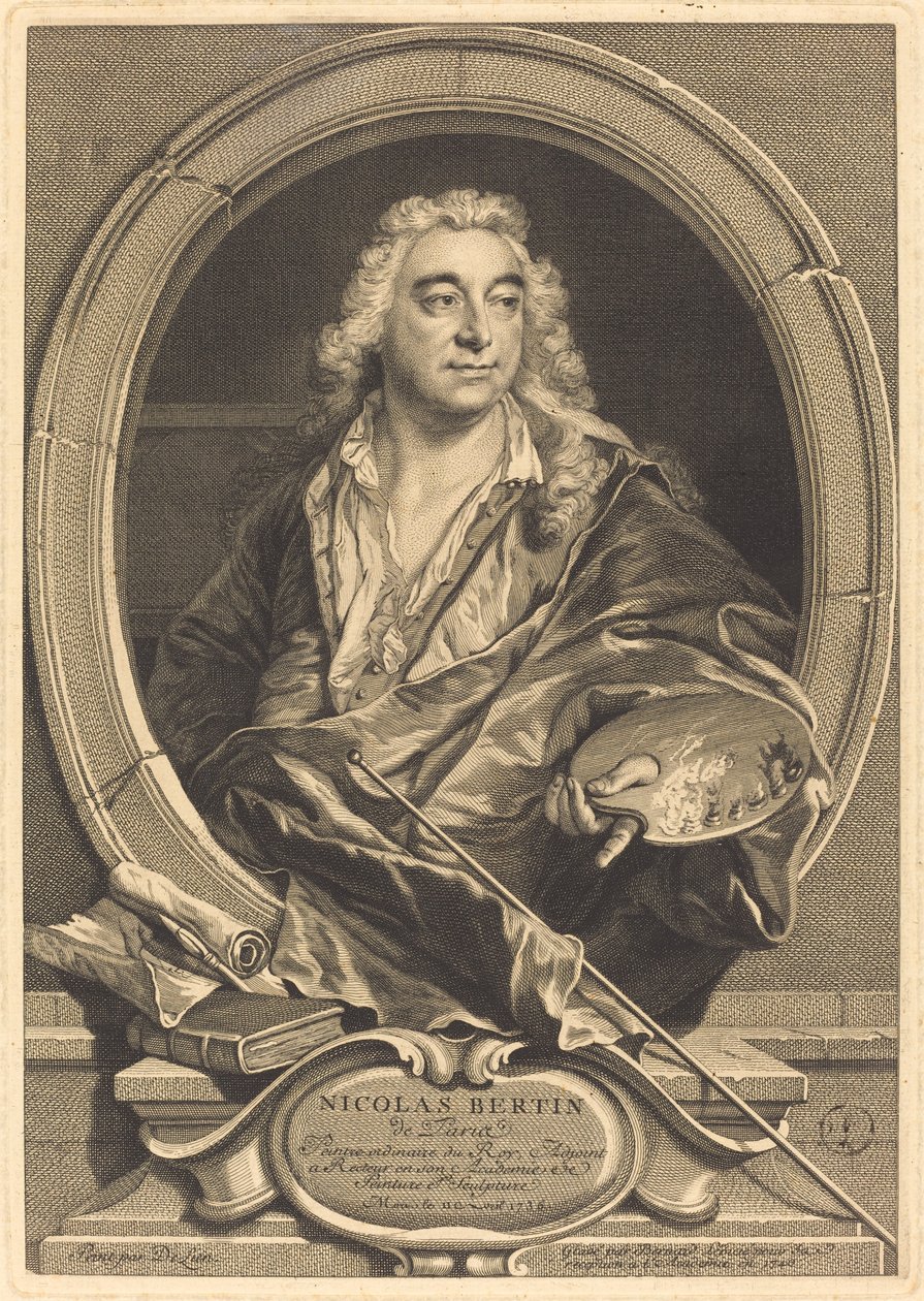 Nicolas Bertin de Bernard Lépicié after Jean François Delyen