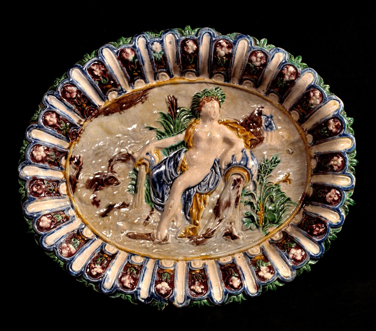 Alegoría del agua de Bernard Palissy