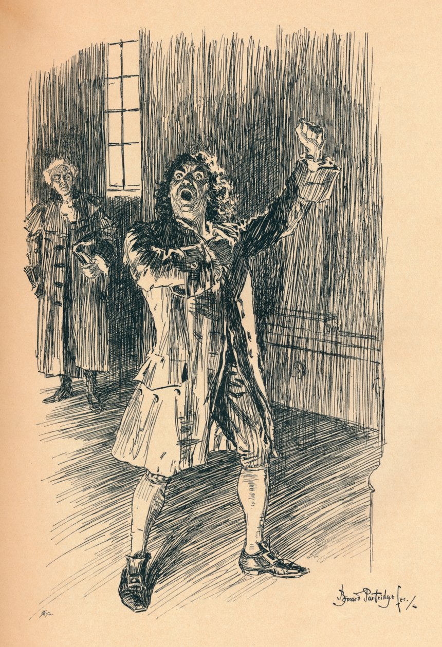 El Actor, c. 1899 de Bernard Partridge