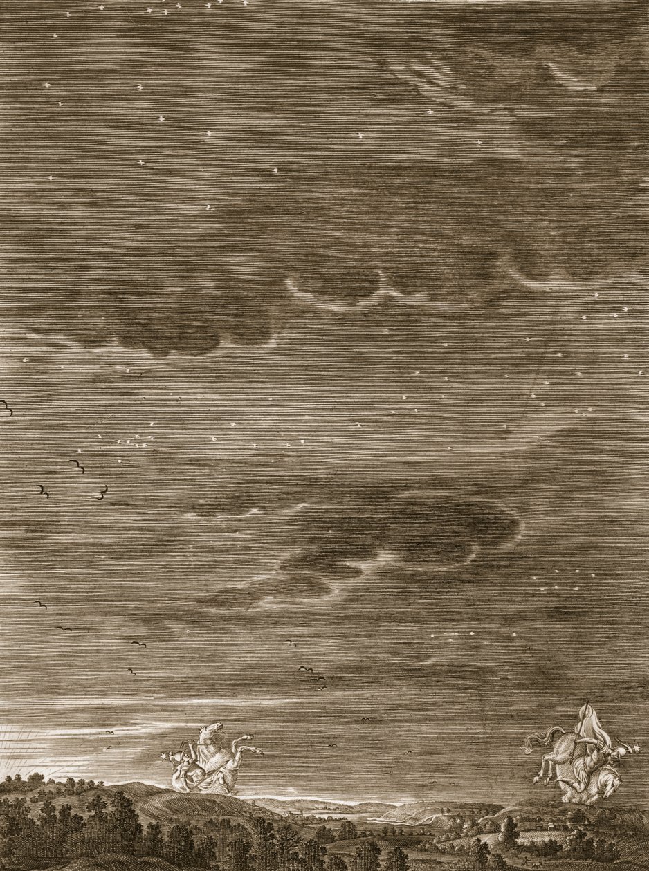 Cástor y Pólux, 1731 de Bernard Picart
